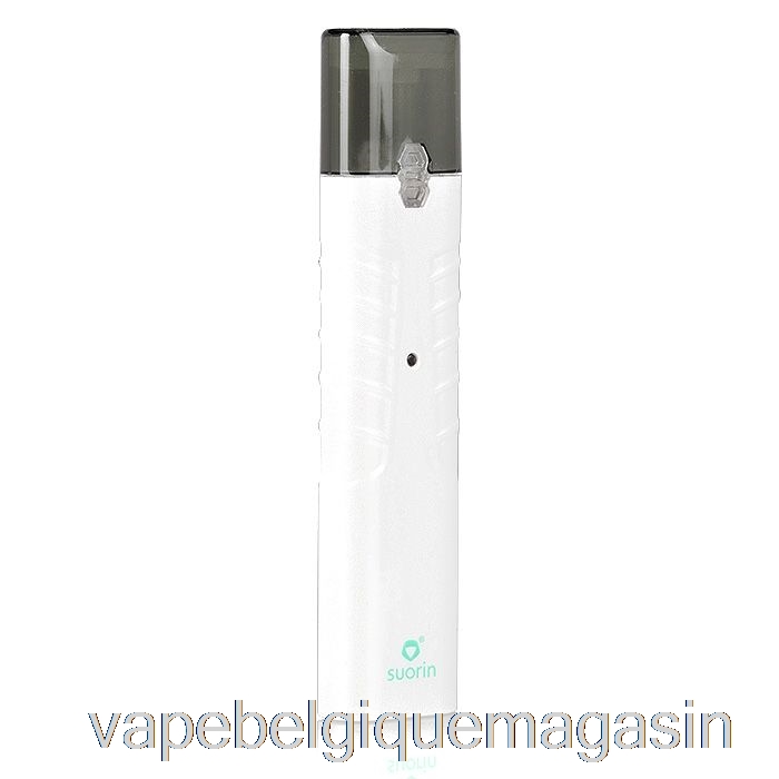 Vape Juice Suorin Ishare Kit De Dosette Portable Unique Unité Unique - Blanc